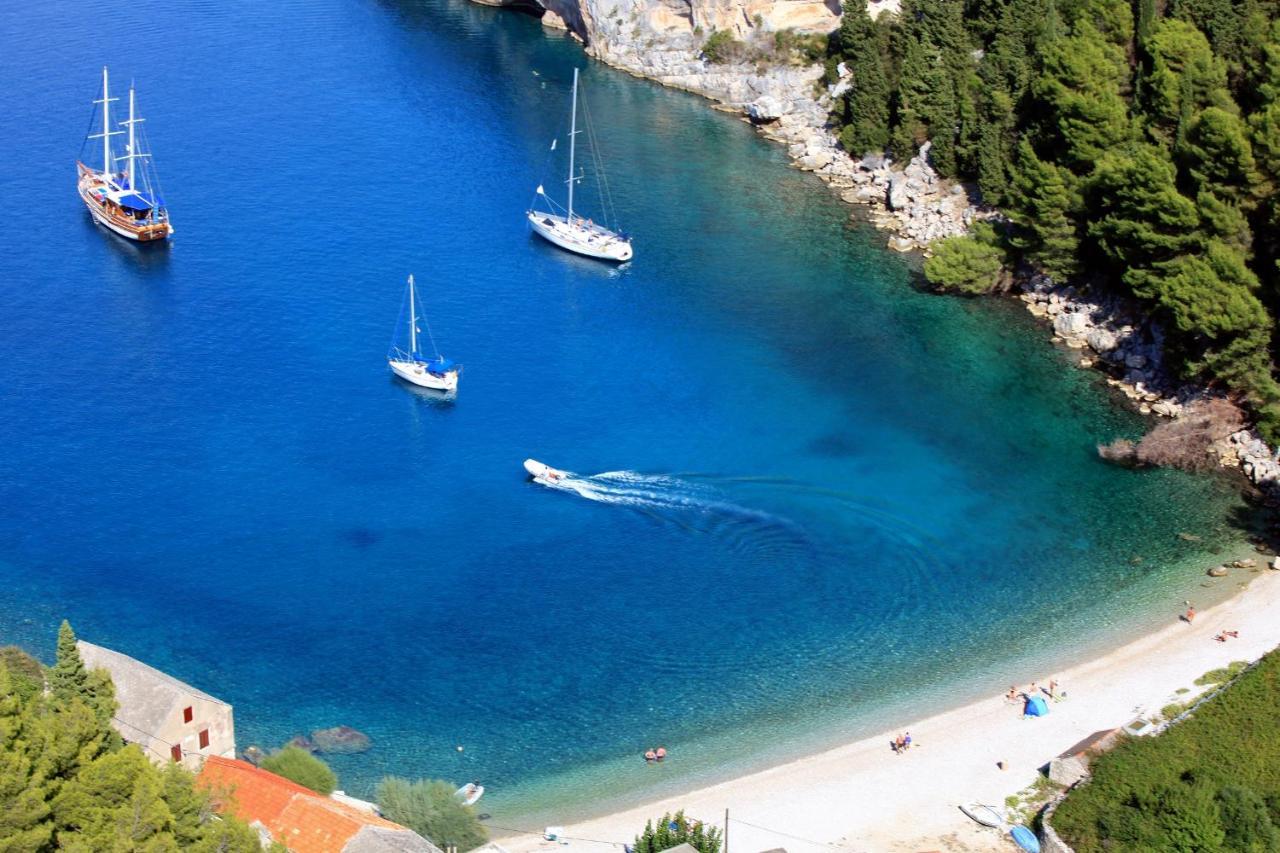 Apartments By The Sea Cove Zarace - Gdinj, Hvar - 4598 Bagian luar foto